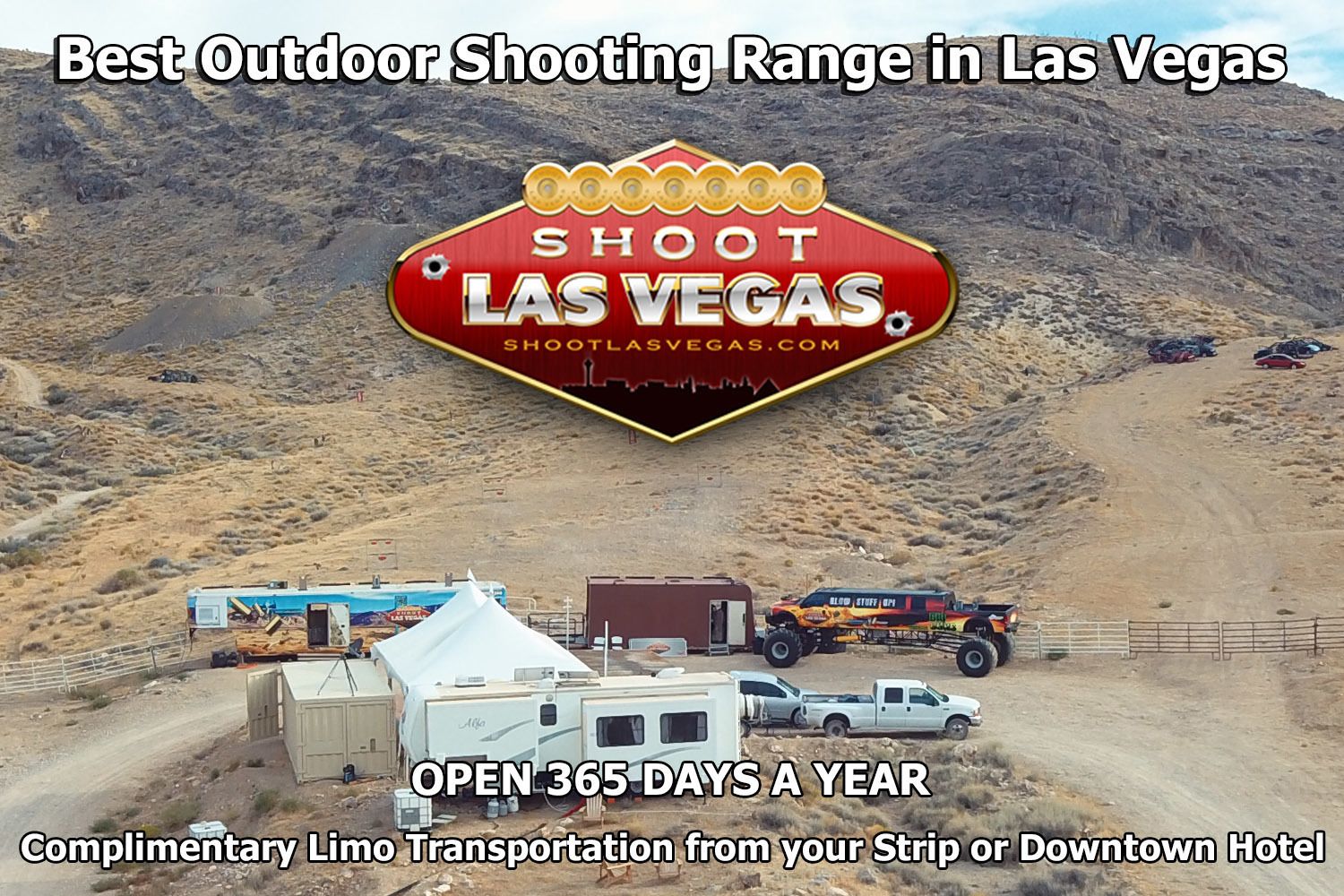 shooting guns in las vegas desert