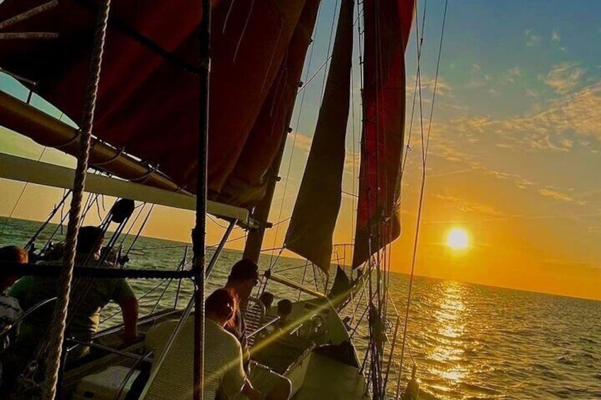 Suncoast Sailing's Sunset Sailing Experience!