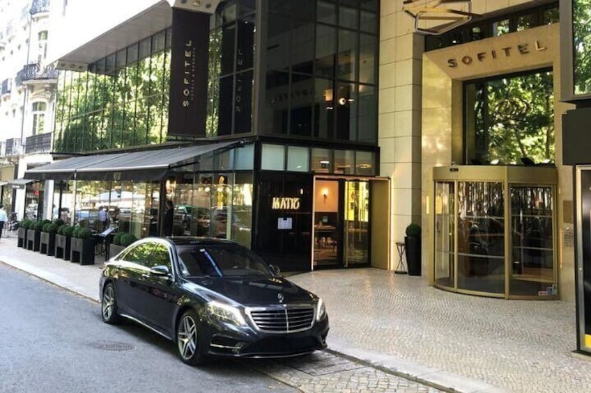 Private Tour for Sofitel Lisbon Liberdade - Luxury Mercedes Sedan S Class