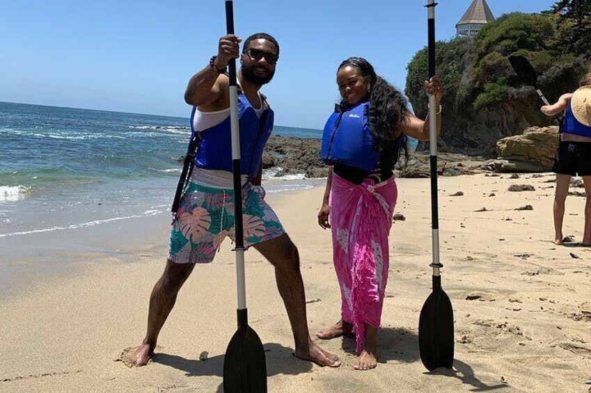 Laguna Beach Open Ocean Kayaking Tour with Sea Lion Sightings