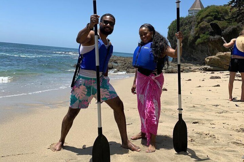 Laguna Beach Open Ocean Kayaking Tour with Sea Lion Sightings