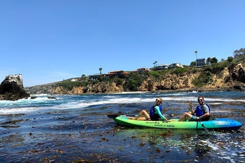 Laguna Beach Open Ocean Kayaking Tour with Sea Lion Sightings