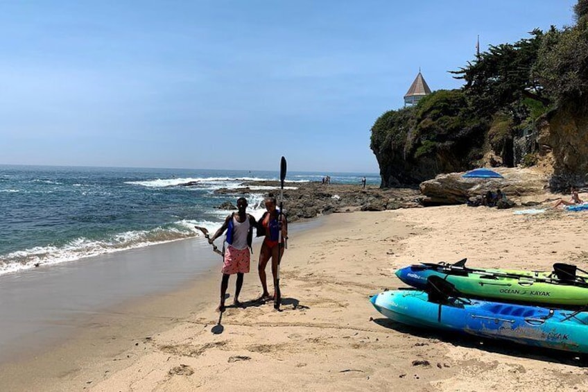 Laguna Beach Open Ocean Kayaking Tour with Sea Lion Sightings