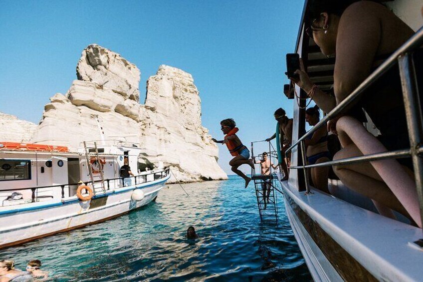 Half Day Boat Tour to Kleftiko Milos