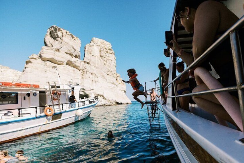 Half Day Boat Tour to Kleftiko Milos