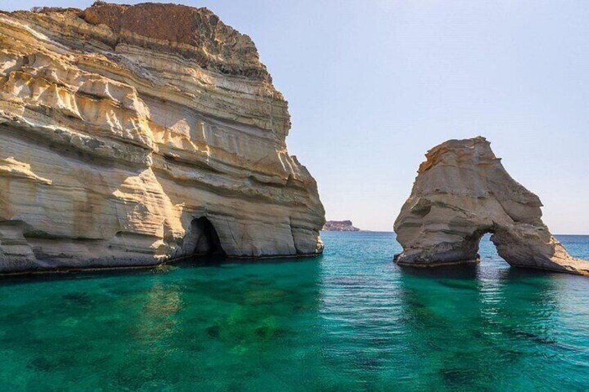 Boat tour to Kleftiko from Milos