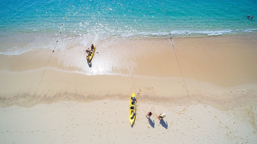 Private Glass-Bottom Kayak & Snorkel at the Two Bays Tour