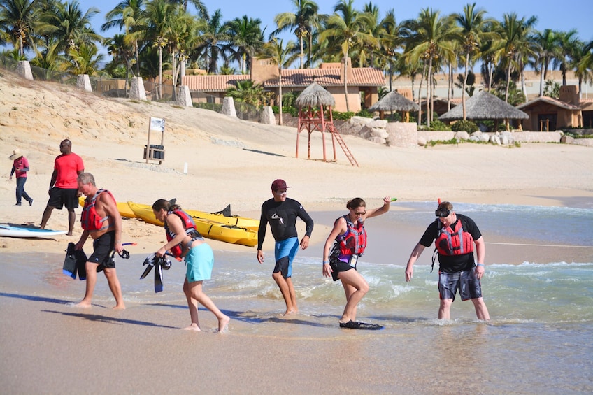 Private Glass-Bottom Kayak & Snorkel at the Two Bays Tour