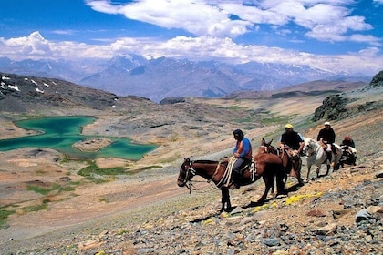 Private Horseback riding and wines from Santiago