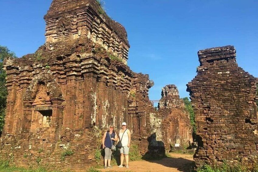 Guided My Son Holyland Sunrise Private Tour from Hoi An or Da Nang City