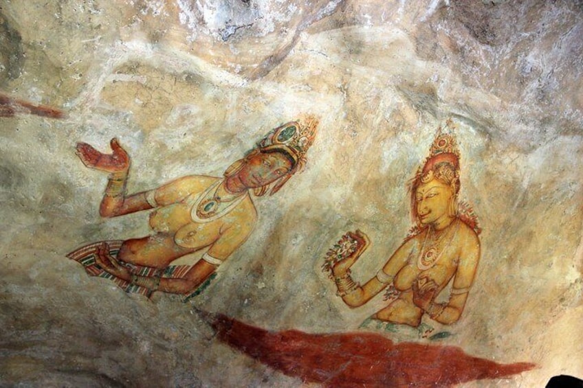 Frescoes Sigiriya
