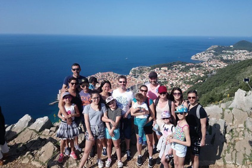 photo on the Srđ hill