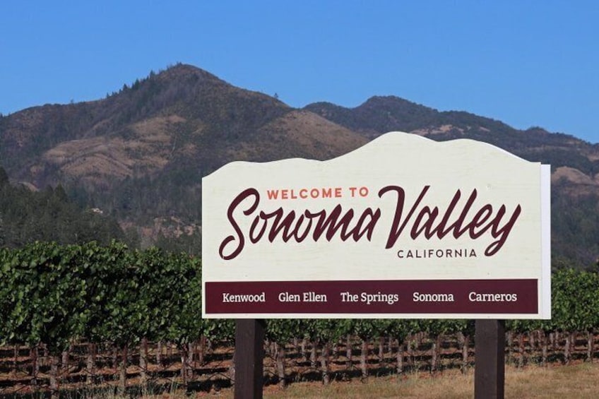 6-Hours Customized Private SONOMA Valley Wine Tour From San Francisco Bay Area