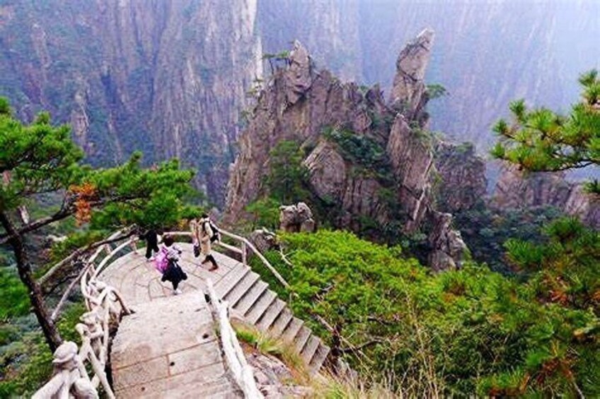 huangshan tourist spot