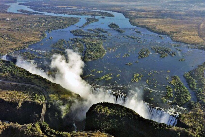 The Majestic Victoria Falls