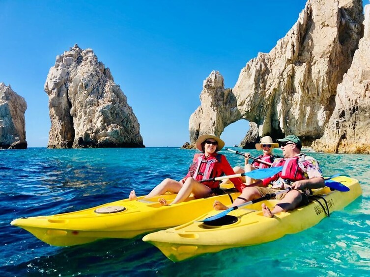 Private Glass-Bottom Kayak & Snorkeling at the Arch