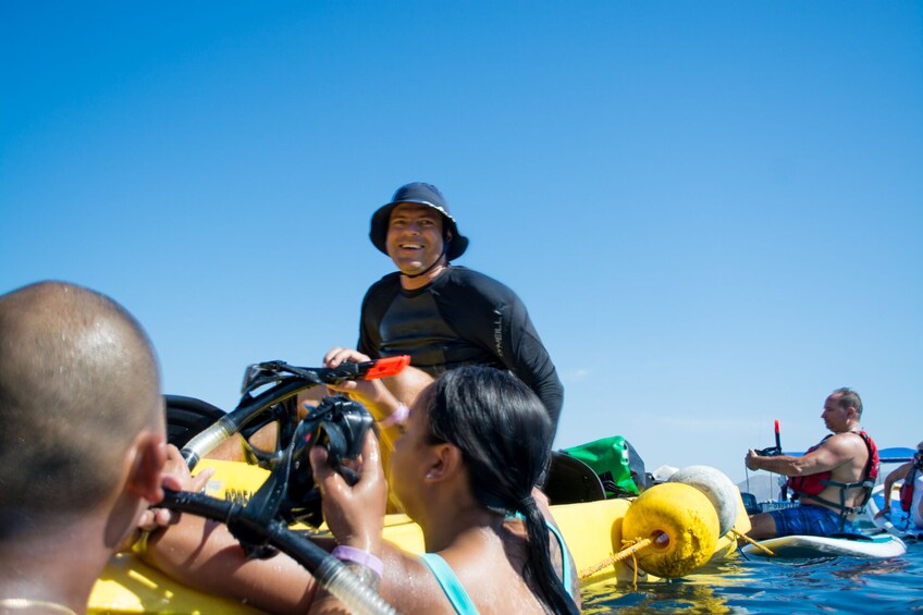 Private Glass-Bottom Kayak & Snorkeling at the Arch