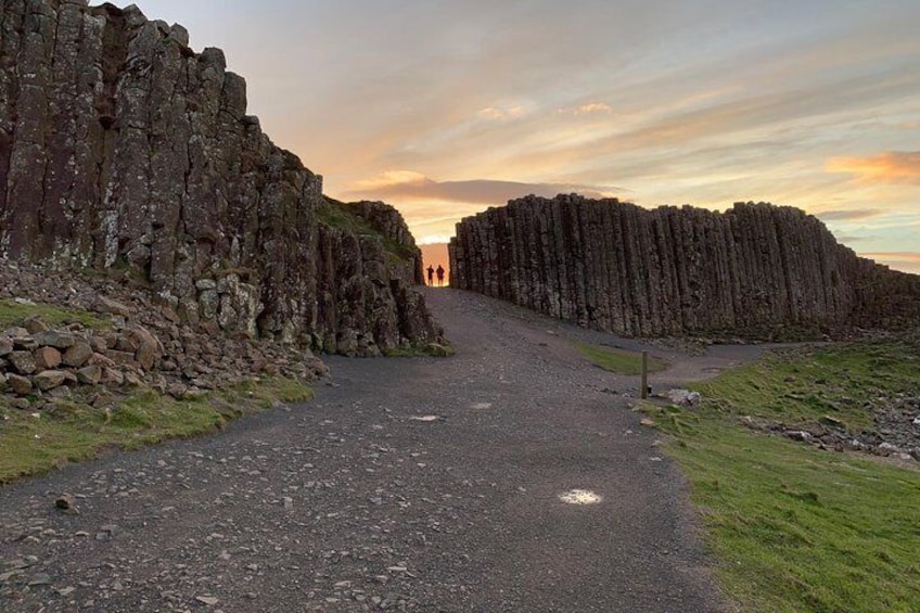Giant's Causeway at Dusk