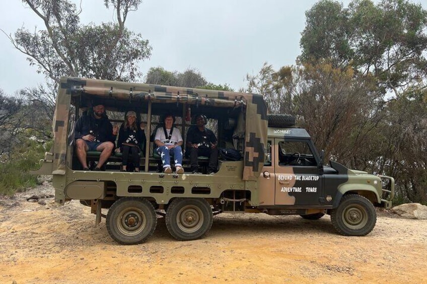 Adventuring in ‘Wombat’ the Army Truck