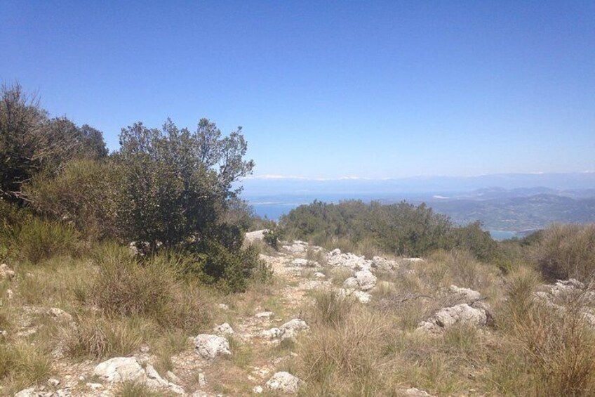 Lefkada Tours Original Mountain Hiking Private Tour of Lefkada - home-made BBQ incl. The stunning mountain view