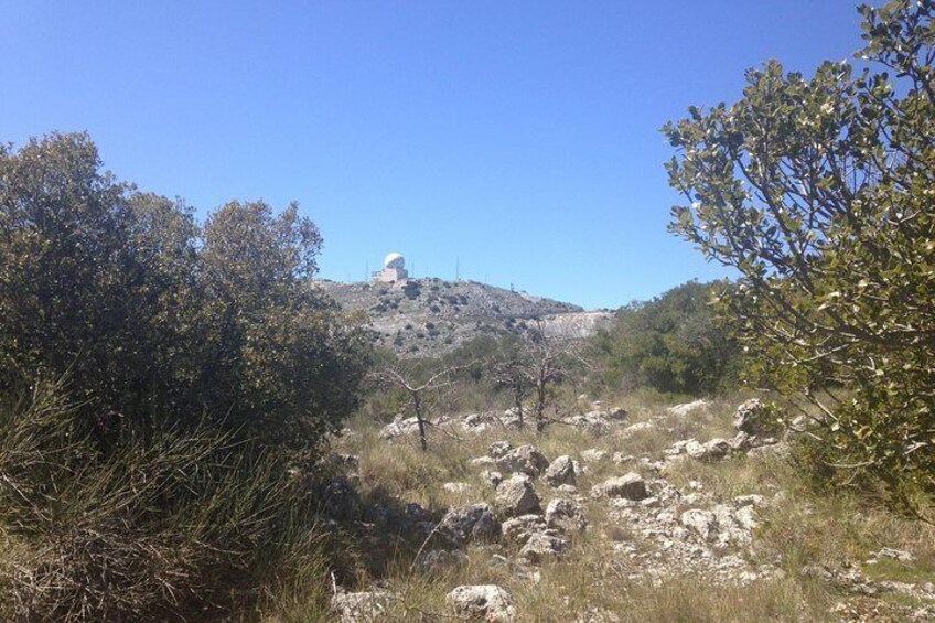 Lefkada Tours Original Mountain Hiking Private Tour of Lefkada - home-made BBQ incl. Almost on the top of the mountain