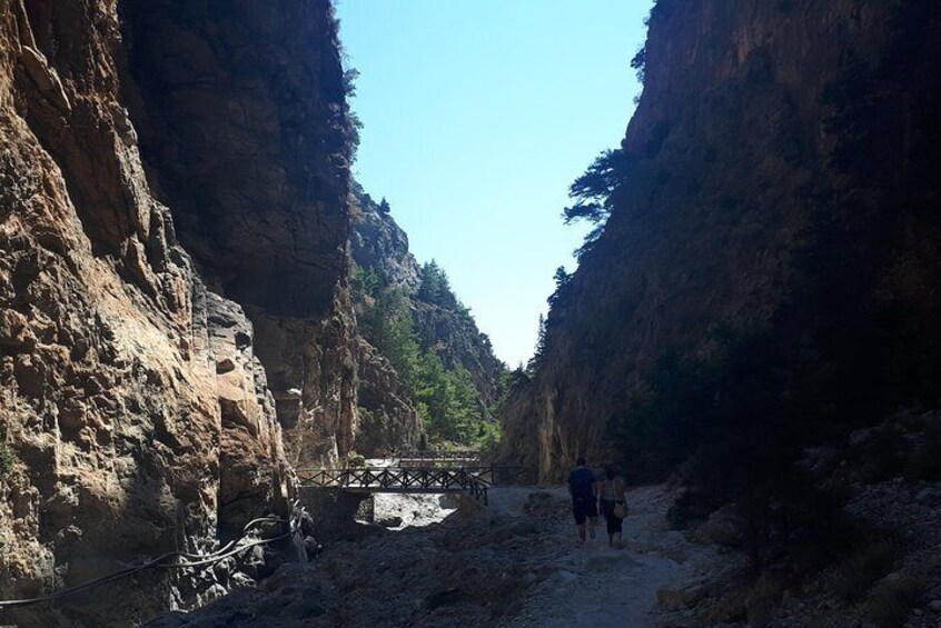 SAMARIA GORGE adventure by local guide.