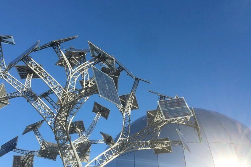 Discover hidden gems like the solar tree