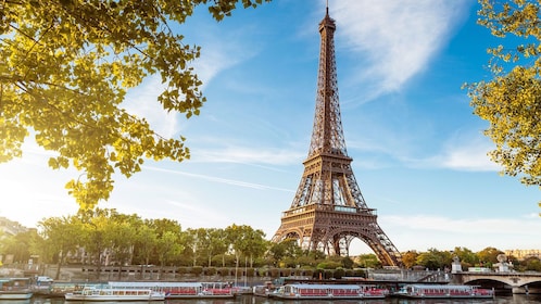 Uledsaget Paris-dagstur med krydstogt på Seinen