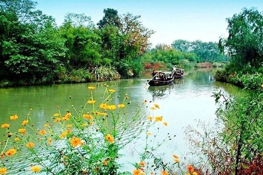 Hanghzhou Xixi Wetland Half Day Tour with Boat Ride