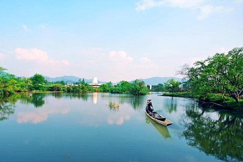 Hanghzhou Xixi Wetland Half Day Tour with Boat Ride