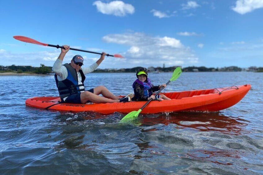 Kayak tours for famlies.