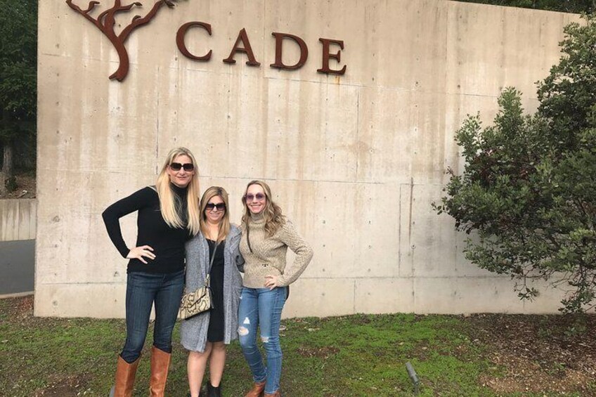 Valued Client at Cade in Napa