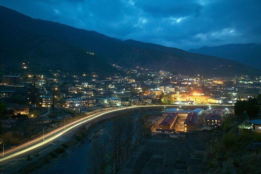 Thimphu; The Capital City of Bhutan.