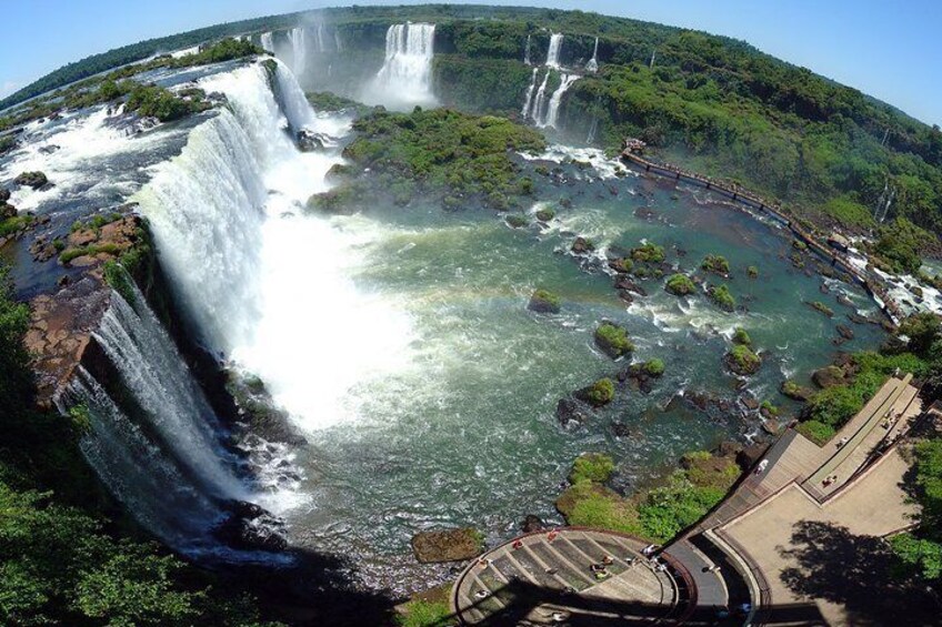 Tour to Iguaçu Brazilian Falls from Argentina