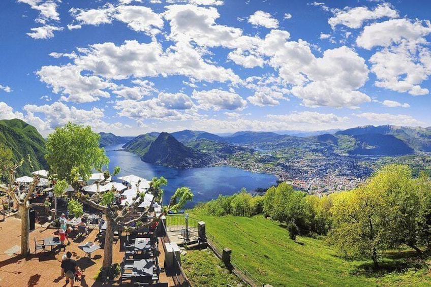 Lugano from Monte Brè-2 © Enrico Boggia