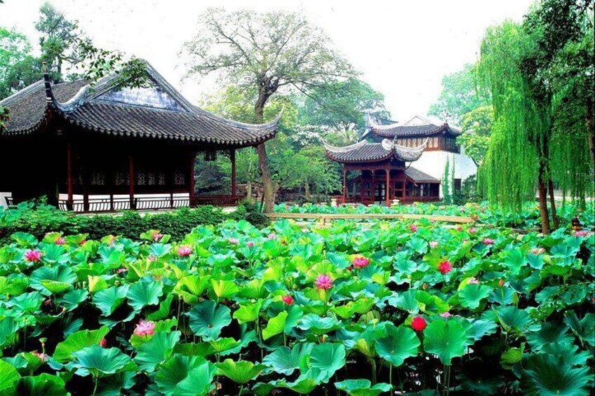 4-Hour Suzhou Private Flexible Tour with Garden and Boat Ride Option