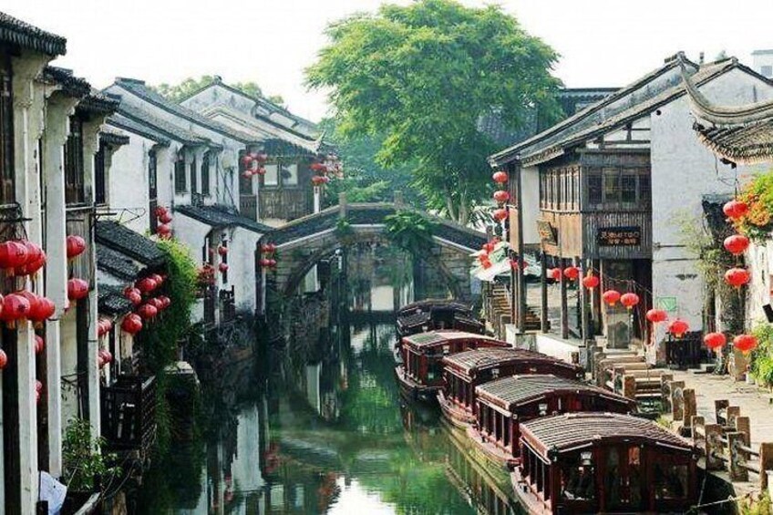 4-Hour Suzhou Private Flexible Tour with Garden and Boat Ride Option