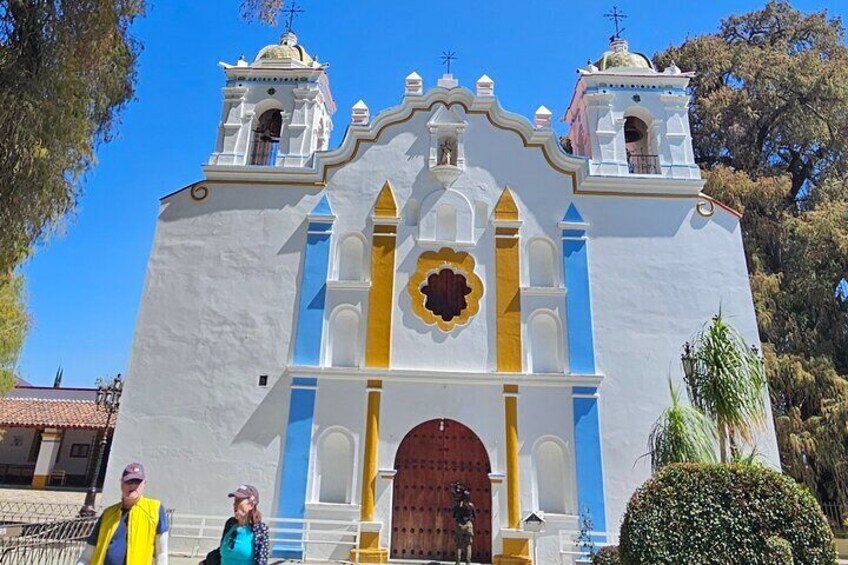 In the Tule tree , the church 