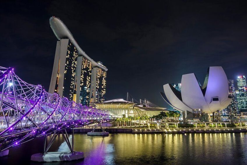 Explore the futuristic sights of Singapore