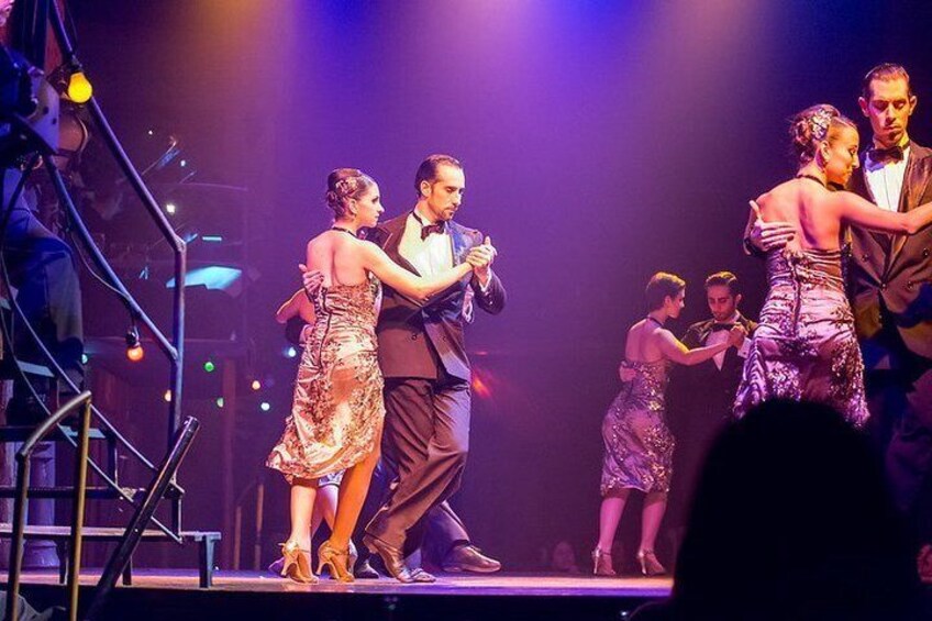 Madero Tango Show Including Private Transfers From Port & Hotels In Buenos Aires