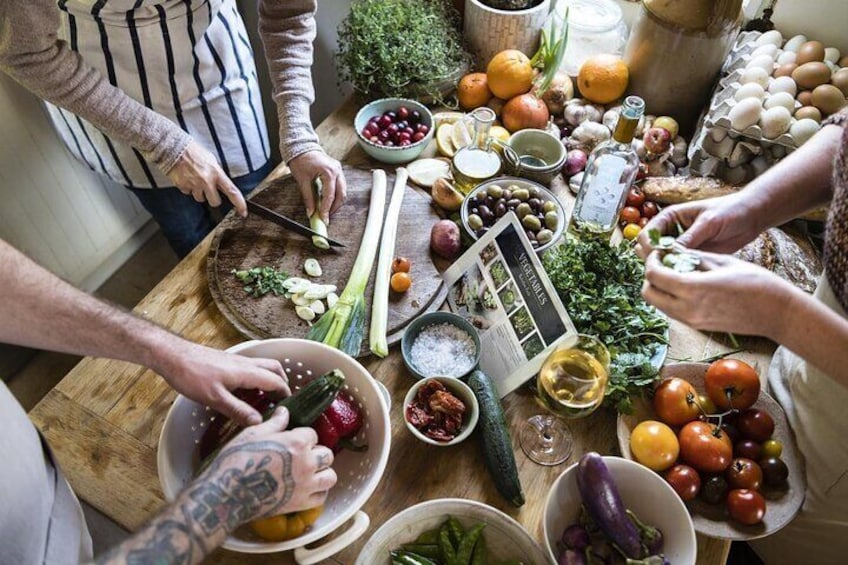 Alicante cooking class with a private chef