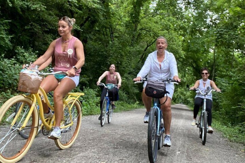 Full riding on the KATY Trail