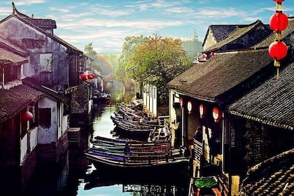 4-Hour Zhouzhuang Water Town Private Tour from Suzhou with Boat Ride