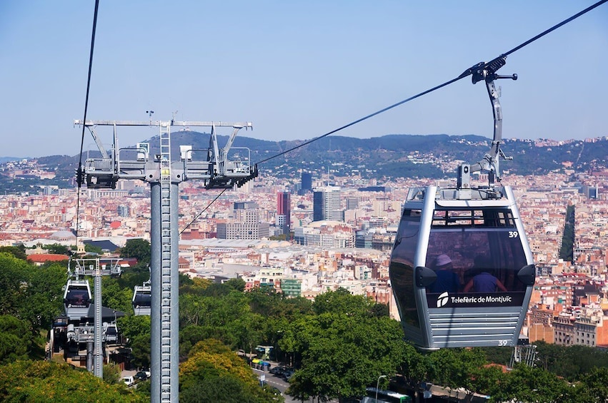Montjuïc Cable Car: Tickets & Self-Guided Tour