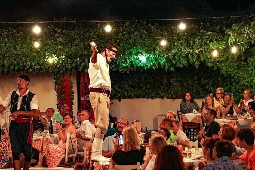 CRETAN EVENING with Show and Dancing, Food and Drinks
