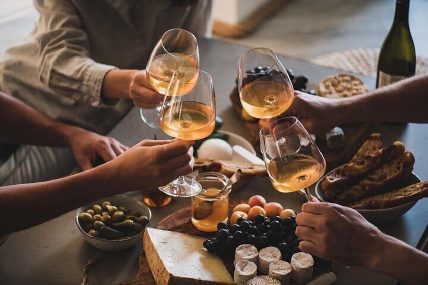 Private premium wine tasting and tapas
