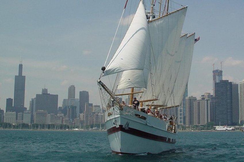 Educational Tour and Sail Aboard Chicago's Official Flagship Windy 148' Schooner