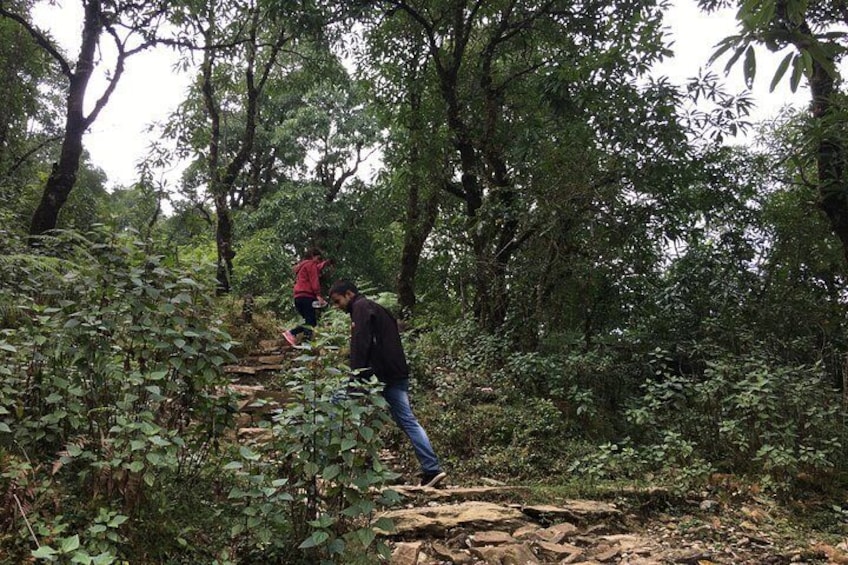 Hiking to Dhampus