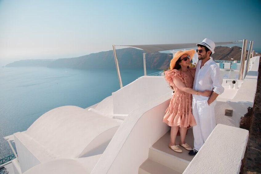 Hire Photographer, Professional Photo Shoot - Santorini