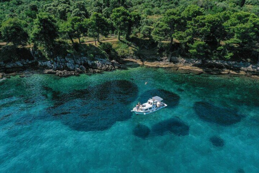 Zadar Archipelago Half-day Island-Hopping Private Boat Tour